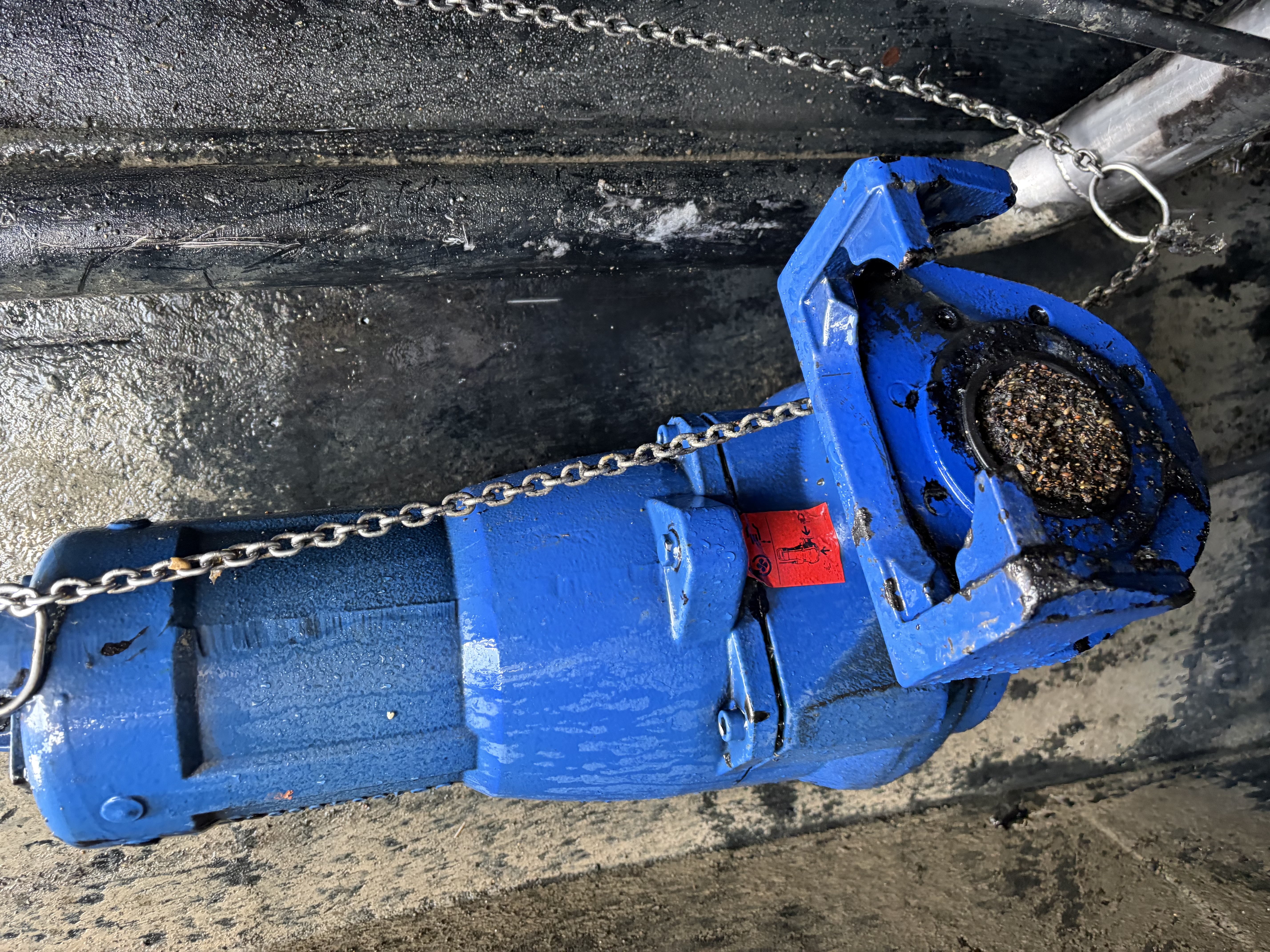 Sandförderpumpe Verstopft